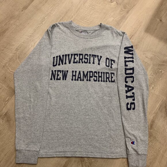 Champion Other - Champion University Of New Hampshire UNH Wildcats Long Sleeve T-Shirt Mens Small